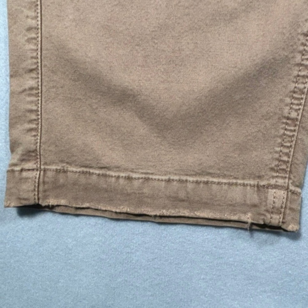 American Eagle Women's‎ Tan Carpenter Pants 20W High Rise Straight Utility Cargo - Picture 8 of 16